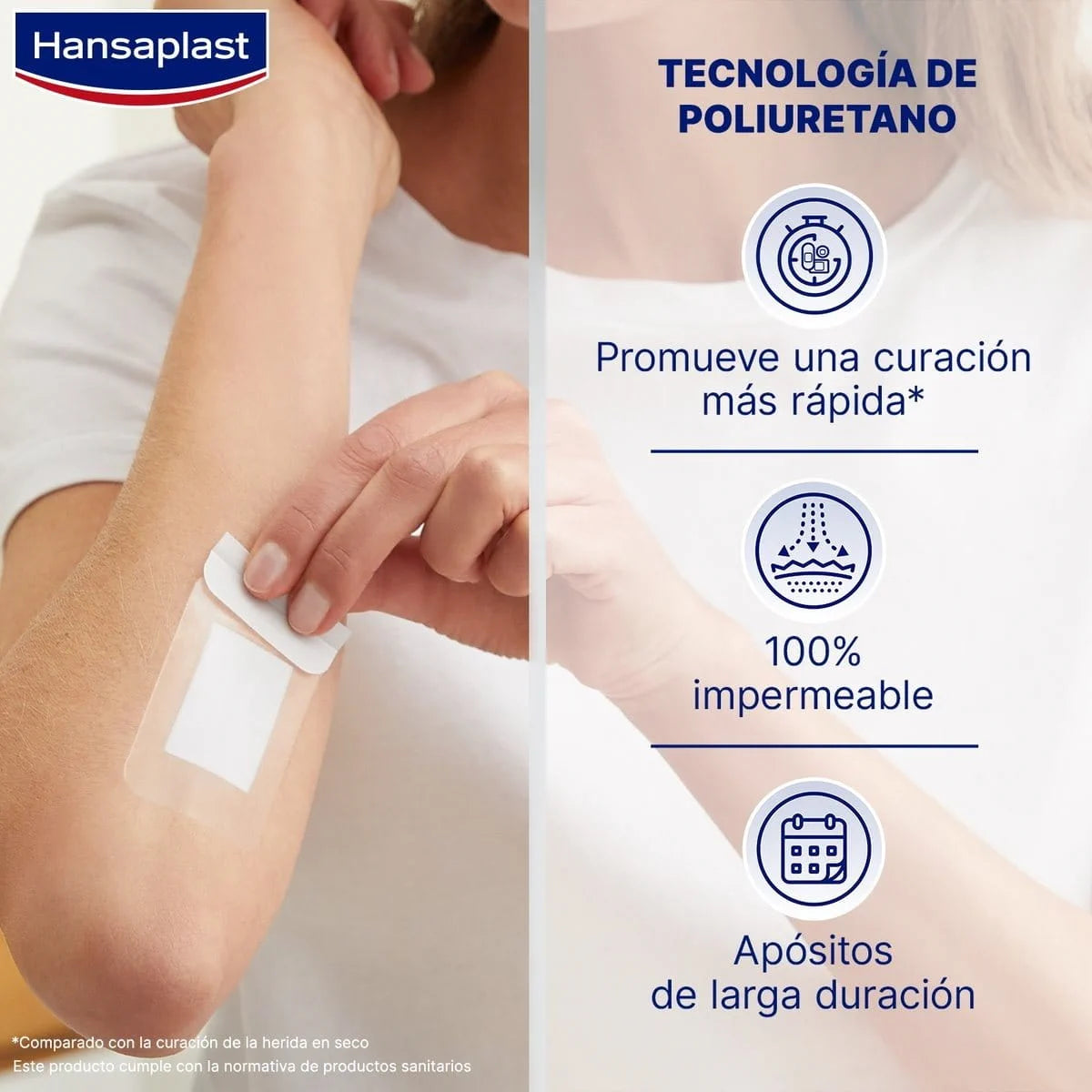 HANSAPLAST CURACION RAPIDA 8 STRIPS