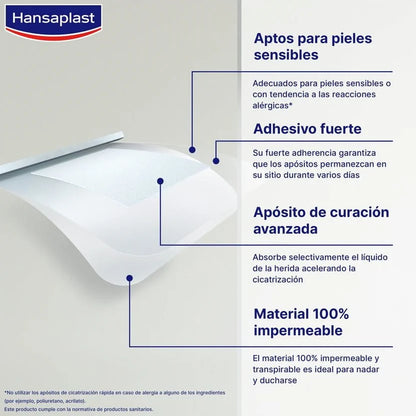 HANSAPLAST CURACION RAPIDA 8 STRIPS