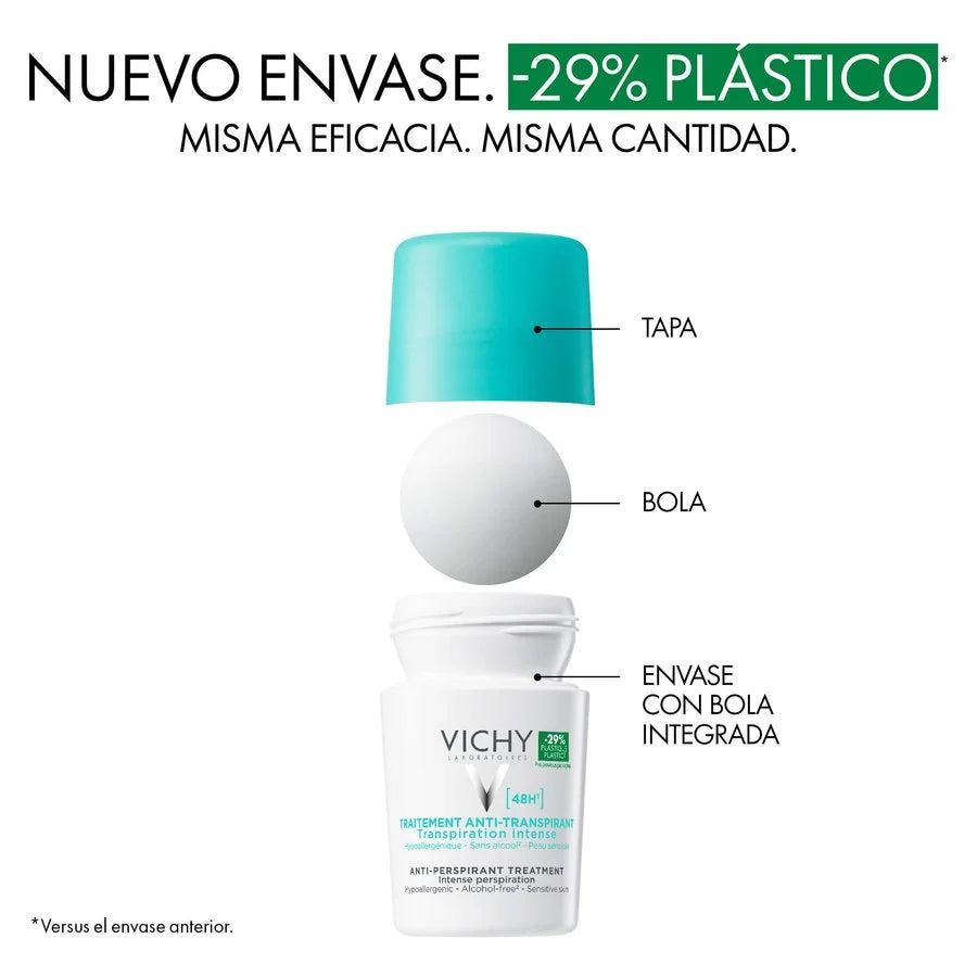 VICHY DESODORANTE 48 H ROLL ON 50 ML