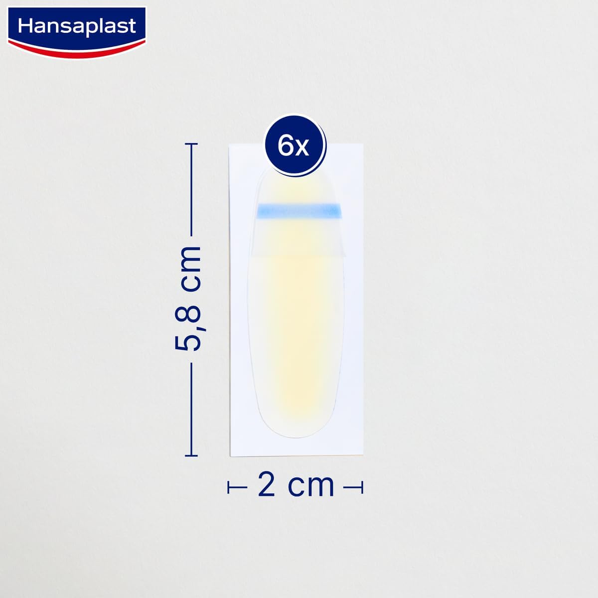 HANSAPLAST MED APOSITO AMPOLLAS PEQ 6 UD