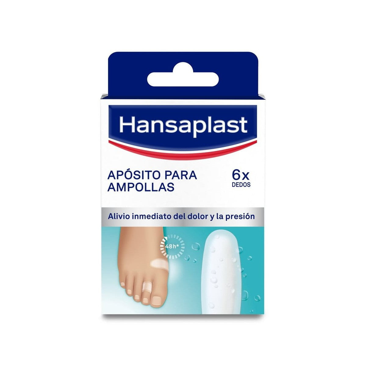 HANSAPLAST MED APOSITO AMPOLLAS PEQ 6 UD
