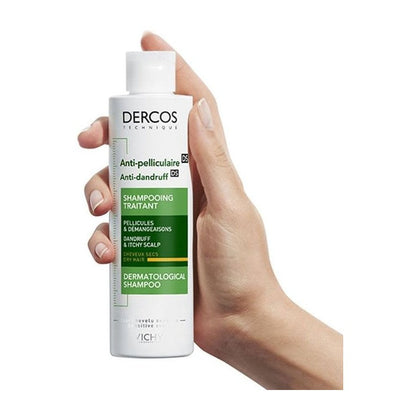CHAMPU DERCOS ANTICASPA CABELLO SECO 400ML