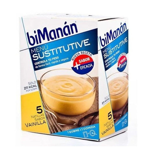 BIMANAN BATIDOS VAINILLA 250 GR 5 UNIDADES