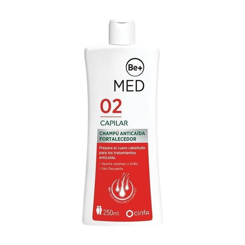 CHAMPU BE+ ANTICAIDA FORTALECEDOR 250ML