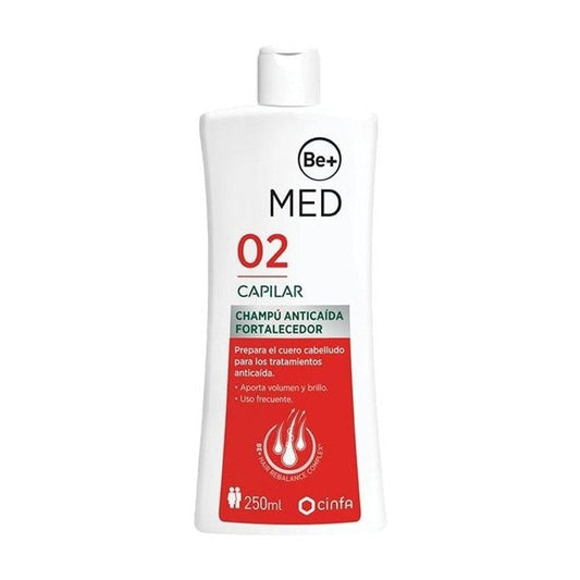 CHAMPU BE+ ANTICAIDA FORTALECEDOR 250ML
