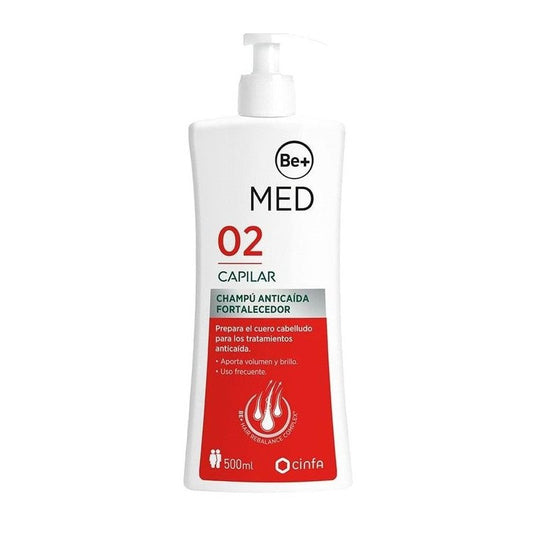 CHAMPU BE+ ANTICAIDA FORTALECEDOR 500ML