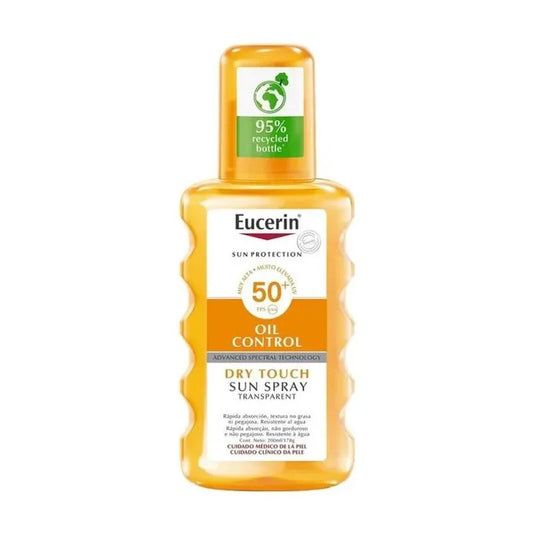 EUCERIN SUN SPRAY TRANSPARENT DRY TOUCH OIL CONTROL SPF50+