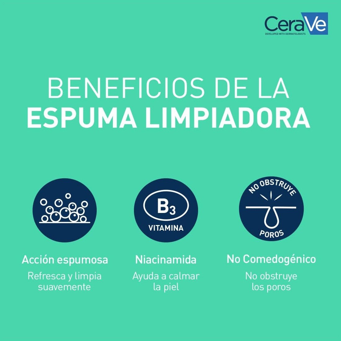 CERAVE GEL LIMPIADOR ESPUMOSO 473ML