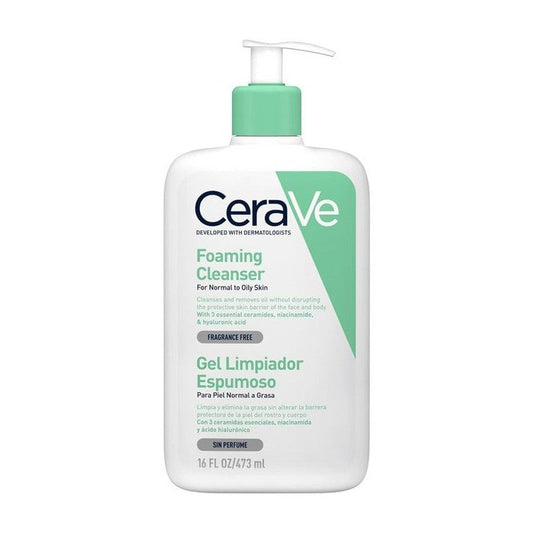 CERAVE GEL LIMPIADOR ESPUMOSO 473ML