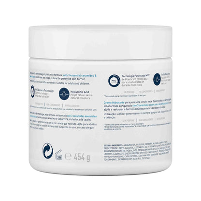 CERAVE CREMA HIDRATANTE PILE SECA/MUY SECA 454 GR