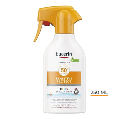 EUCERIN SUN KIDS SENSITIVE PROTECT SPF50+ TRIGGER SPRAY 250ML