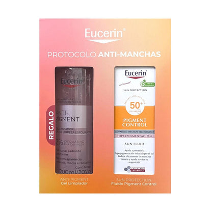 PACK EUCERIN SUN PIGMENT CONTROL SIN COLOR SPF50+ 50 ML