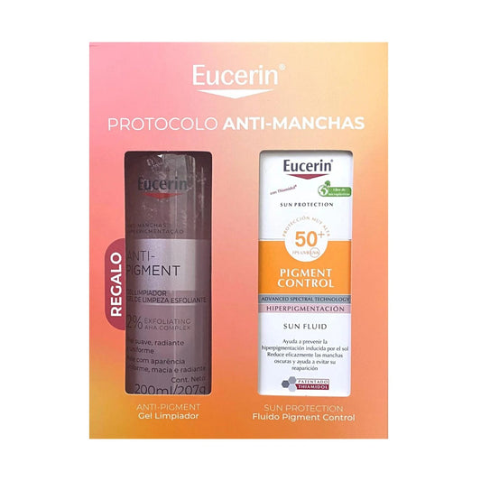 PACK EUCERIN SUN PIGMENT CONTROL SIN COLOR SPF50+ 50 ML