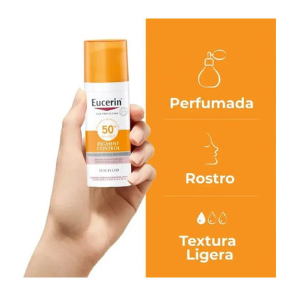 EUCERIN SUN PIGMENT CONTROL SIN COLOR SPF50+ 50 ML