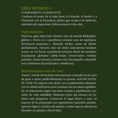 BLACKBEE JALEA REAL INMUNO PLUS DUPLO 2*20 VIALES