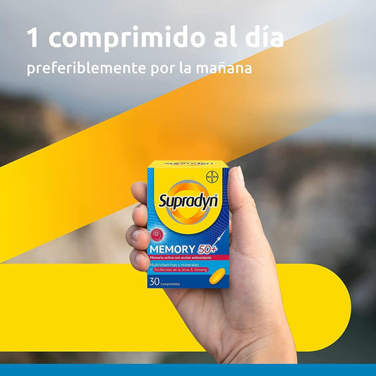 SUPRADYN MEMORY 50+ 30 COMPRIMIDOS