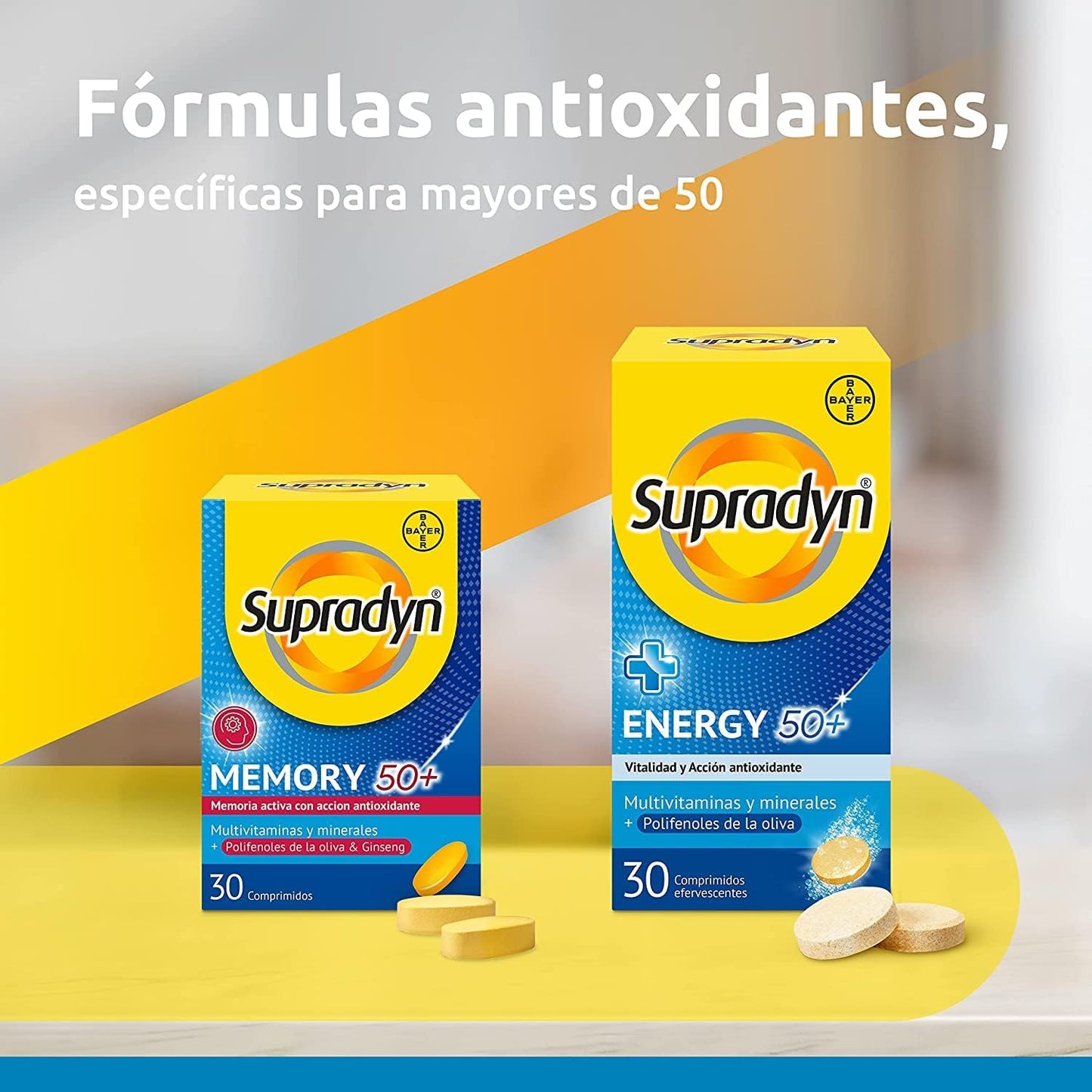 SUPRADYN MEMORY 50+ 30 COMPRIMIDOS