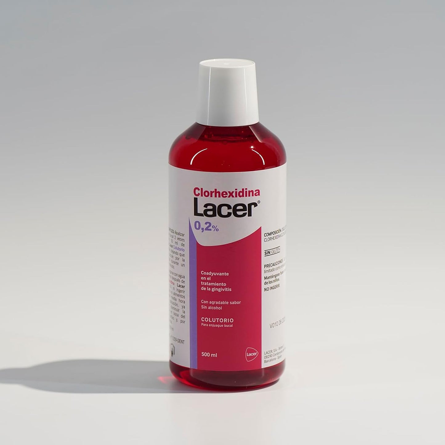 COLUTORIO LACER CLORHEXIDINA 0,20% 500ML