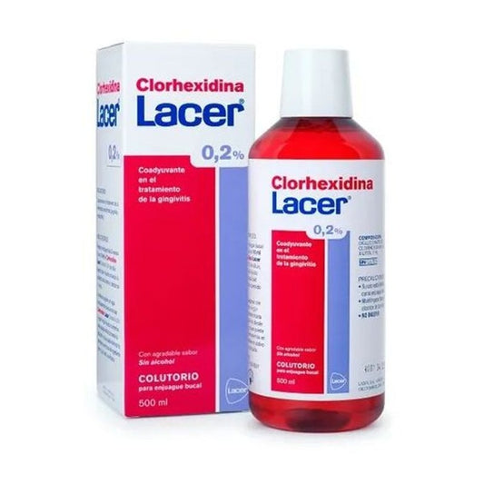 COLUTORIO LACER CLORHEXIDINA 0,20% 500ML