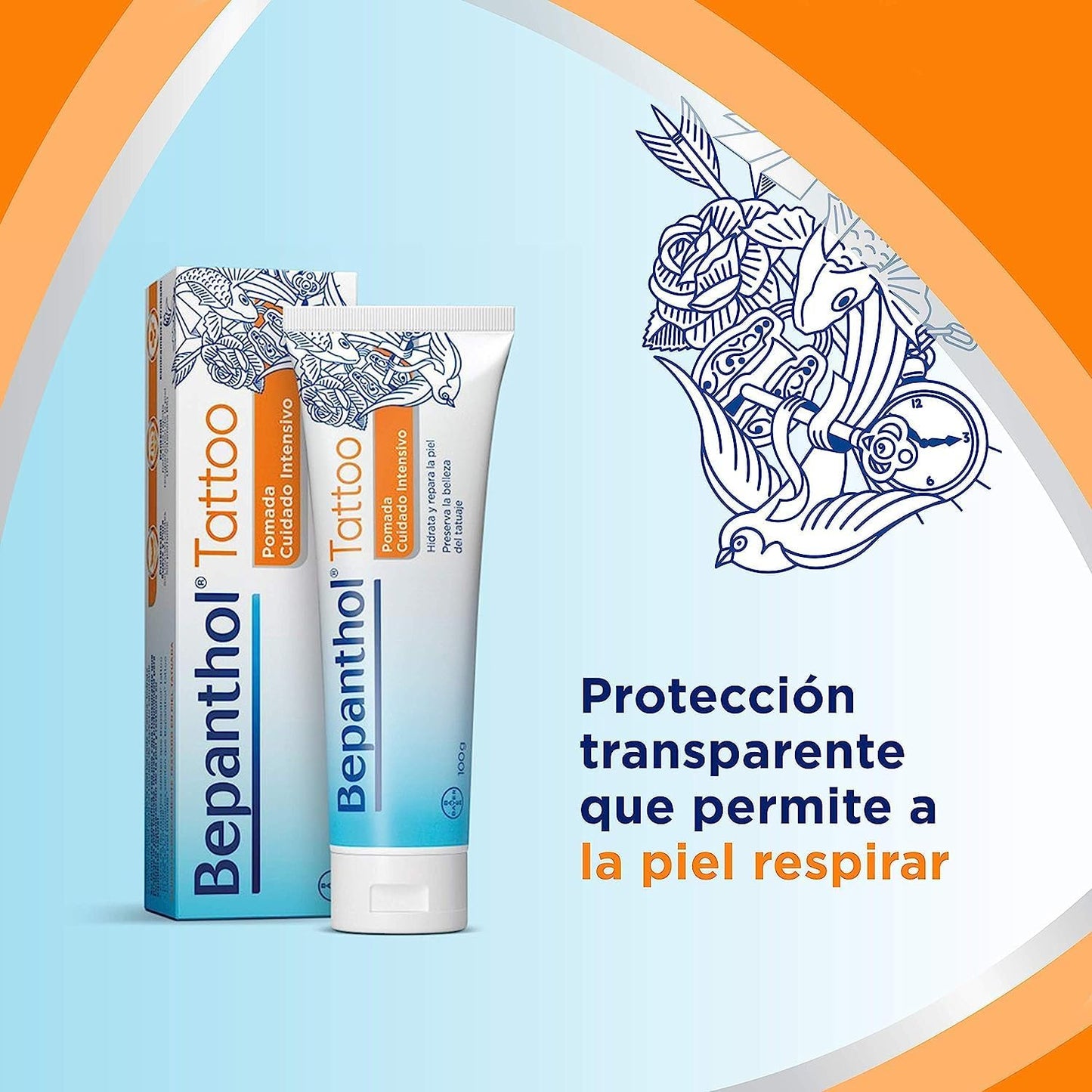 BEPANTHOL TATTOO POMADA 100GR