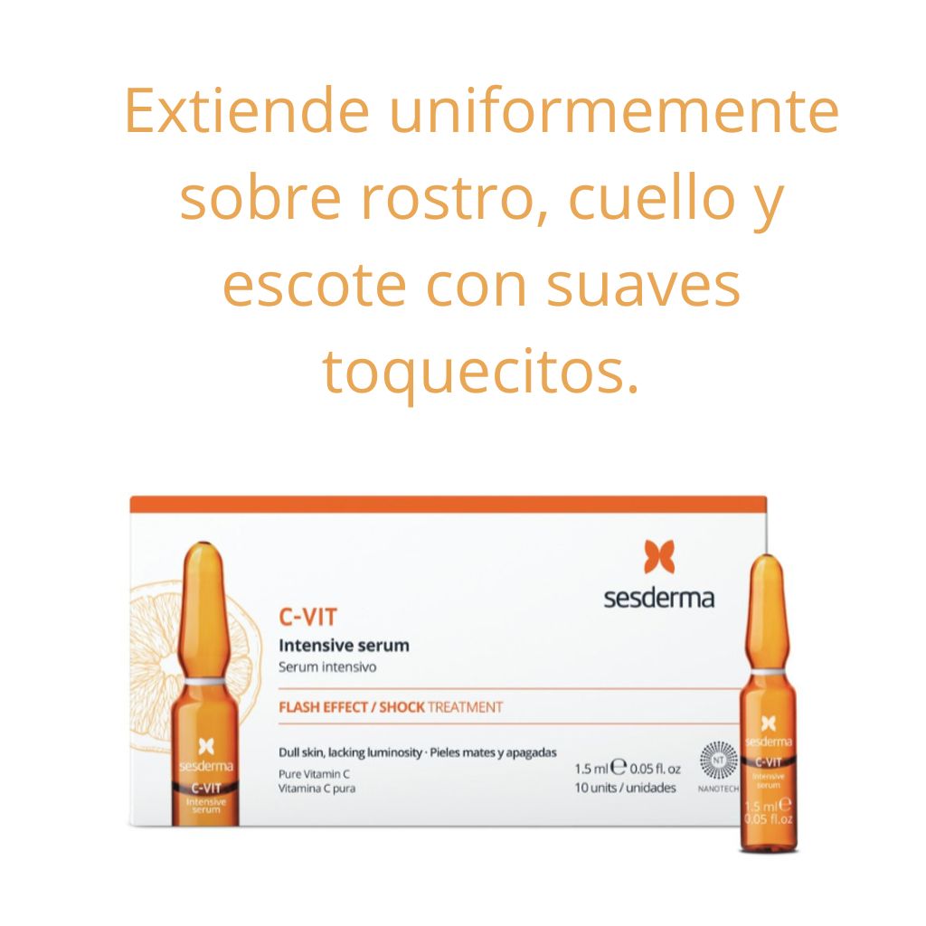 SESDERMA SERUM VIT C INTEN 10 AMPOLLAS 1,5 ML