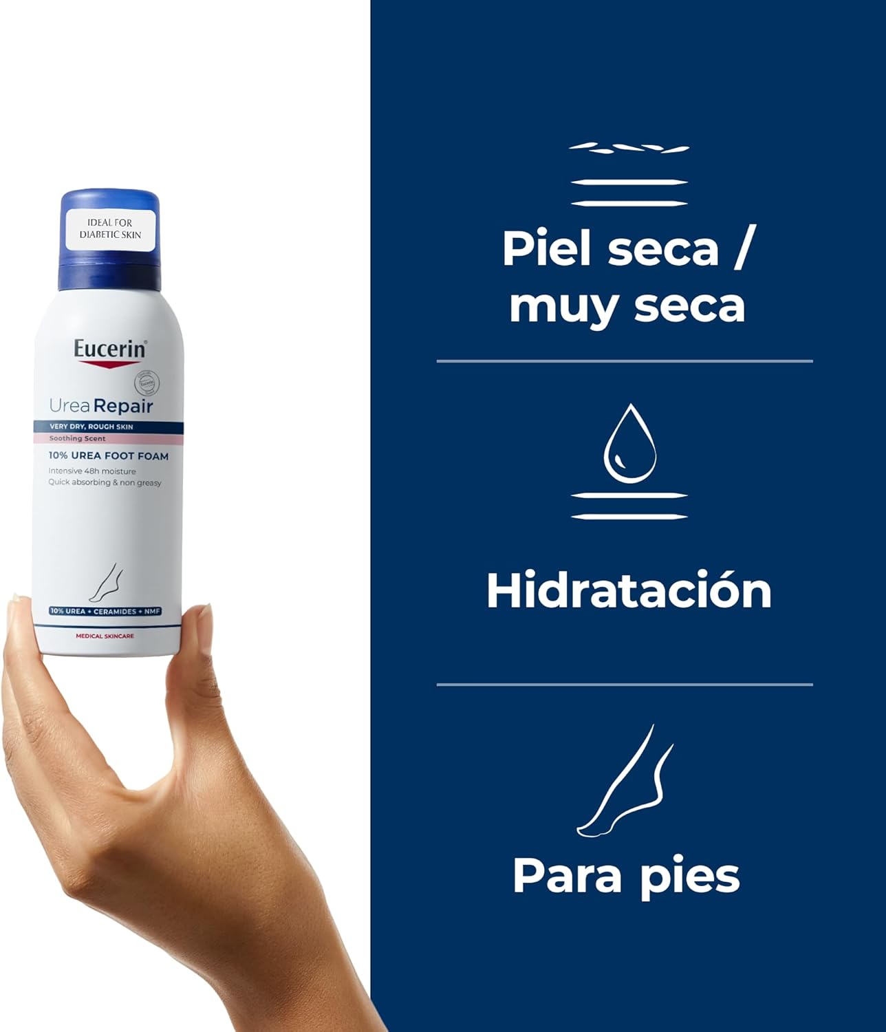 EUCERIN UREA REPAIR PLUS 10% PIES 150 ML