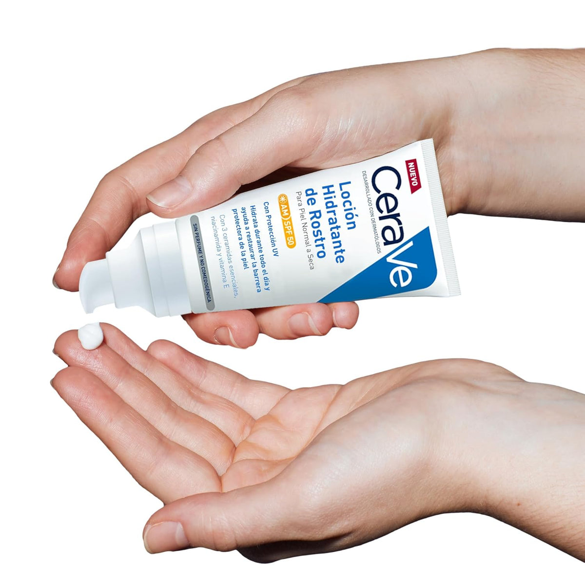 CERAVE LOCION HIDRATANTE ROSTRO SPF 50