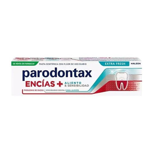 PASTA PARODONTAX ENCIAS+ALIENTO+SENSIBILIDAD 75ML