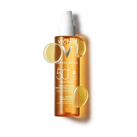 CAPITAL SOLEIL ACEITE INVISIBLE CELL PROTECT CUERPO,ROSTRO Y PUNTAS DEL CABELLO