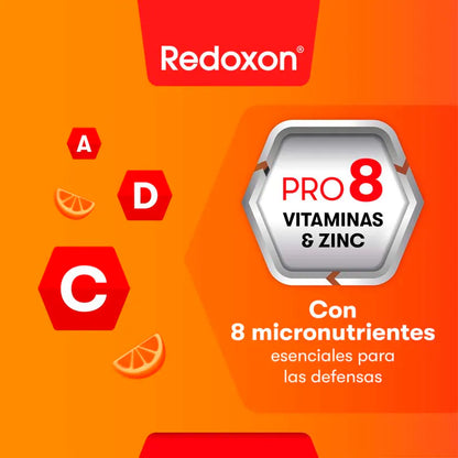REDOXON ADVANCE DEFENSAS 60 GUMMIES SABOR NARANJA