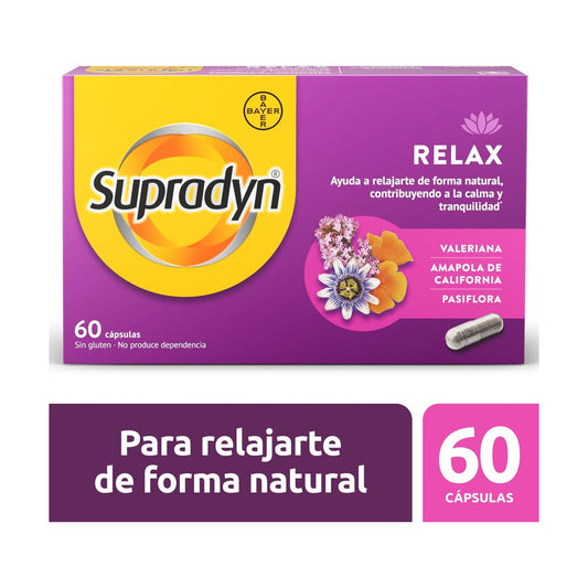 SUPRADYN RELAX 60 CAPSULAS
