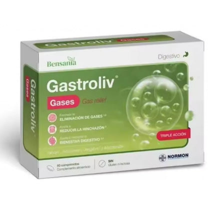 BENSANIA GASTROLIV GASES 60 COMPR