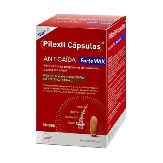 PILEXIL 60 CAPSULAS FORTE MAX ANTICAIDA