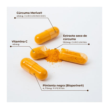 KOBHO CURCUMA+PIMIENTA NEGRA 60 CAPSULAS