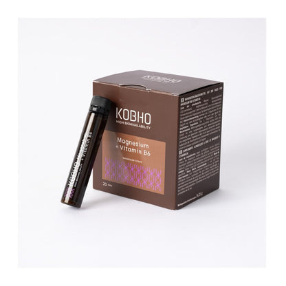 MAGNESIO+ VIT B6 20 VIALES KOBHO