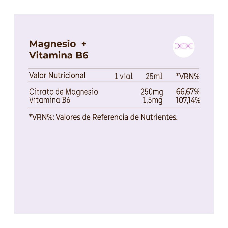 MAGNESIO+ VIT B6 20 VIALES KOBHO