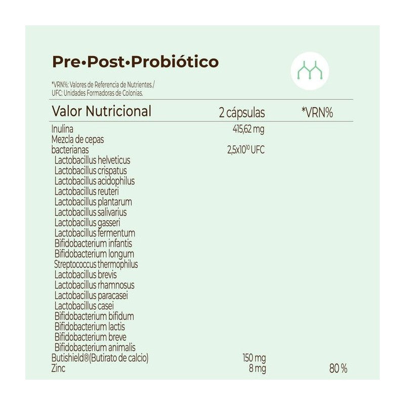 PRE POST PROBIOTIC KOBHO 60 CAPSULAS