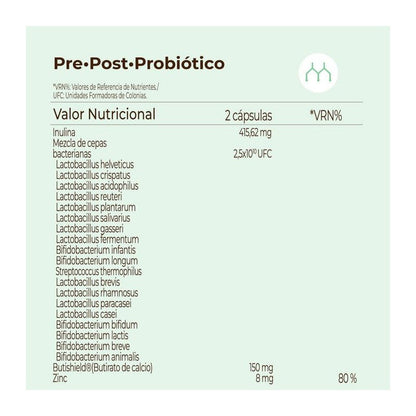 PRE POST PROBIOTIC KOBHO 60 CAPSULAS