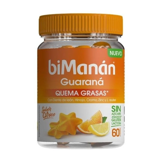 BIMANAN GUMMIES QUEMAGRASAS GUARANA 60 UNID
