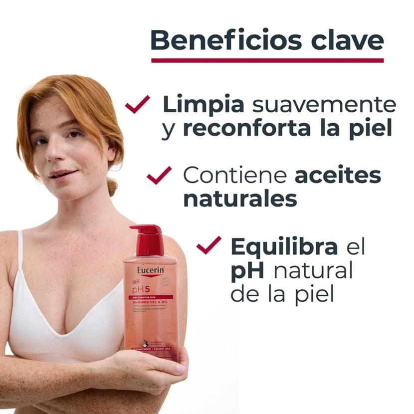 EUCERIN PH5 OLEOGEL DUCHA RECONFOR 400ML