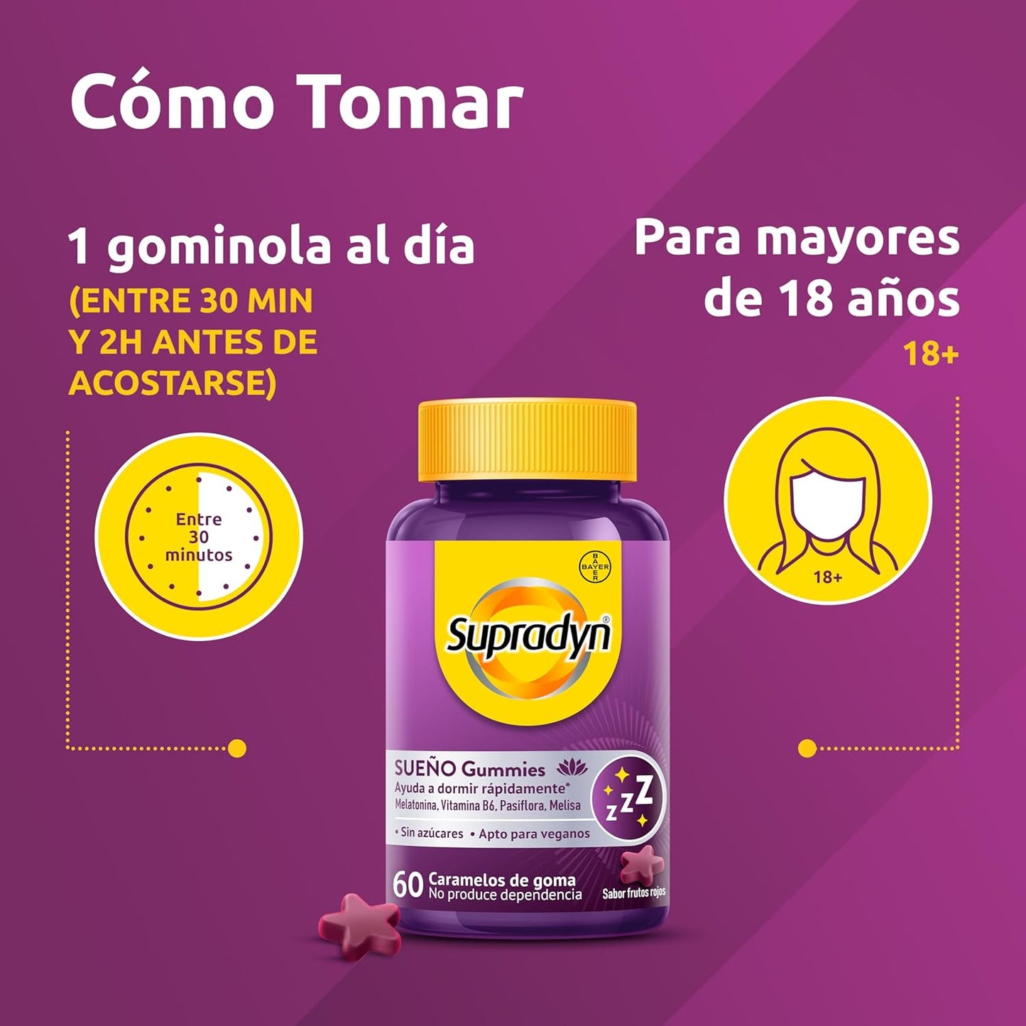 SUPRADYN SUEÑO 60 GUMMIES