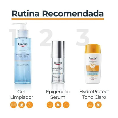 EUCERIN SUN HIDROPROTECT FLUIDO ULTRA LIGHT SPF50+ 50ML COLOR CLARO