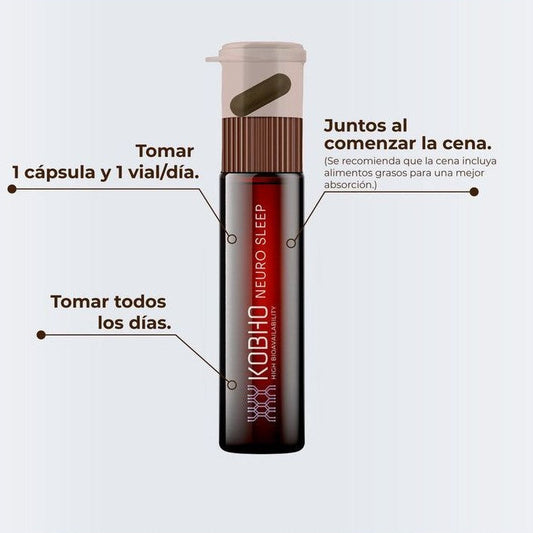 NEURO SLEEP 28 VIALES+CAPSULAS KOBHO