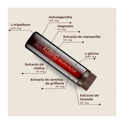 NEURO SLEEP 28 VIALES+CAPSULAS KOBHO