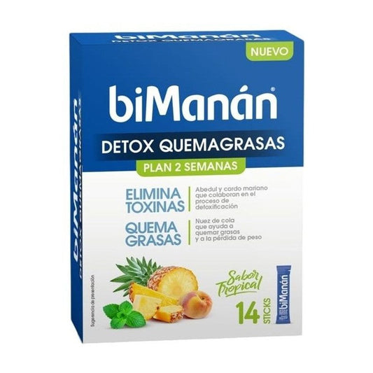 BIMANAN DETOX QUEMAGRASAS 14 STICKS