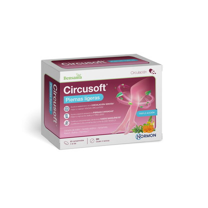 CIRCUSOFT PIERNAS LIGERAS 60 COMPRIMIDOS
