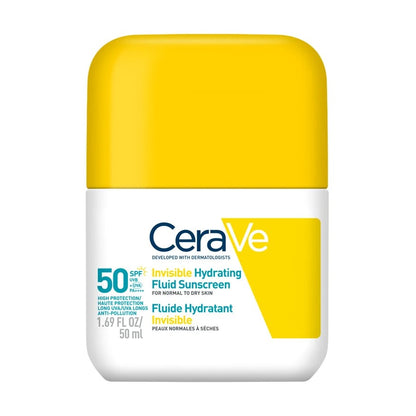 CERAVE Fluido Invisible Hidratante Spf50+ 50ML Protector solar facial