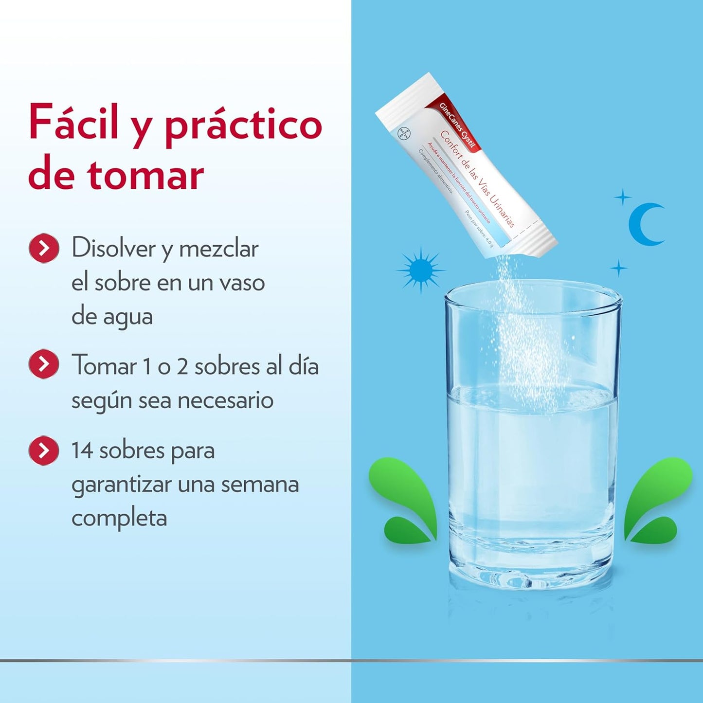 GINECANES CYSTIL 14 SOBRES