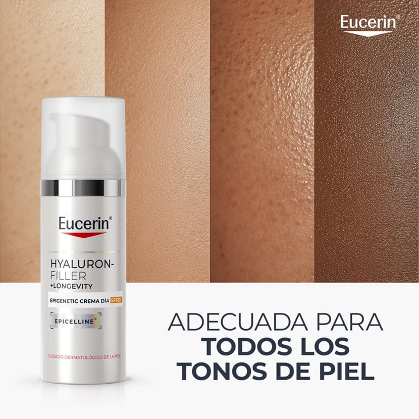 EUCERIN HYALURON-FILLER + LONGEVITY EPIGENETIC CREMA DÍA FPS 30