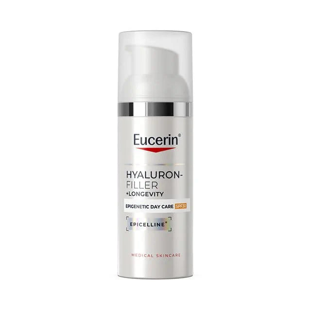 EUCERIN HYALURON-FILLER + LONGEVITY EPIGENETIC CREMA DÍA FPS 30